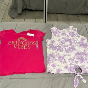 The Children's Place Pink and Purple Kids Tees